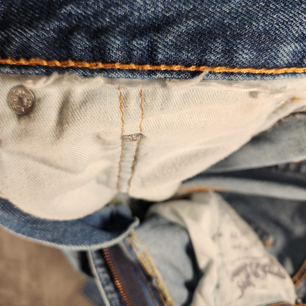 Levi's 550 Relaxed Fit‎ Jeans Mens 32x30 Light Wash Blue Excellent Tapered Leg - Picture 7 of 11